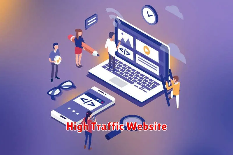 High Traffic Website